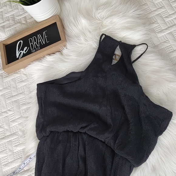 {Lily Rose} Halter Black Maxi Dress - Picture 6 of 6